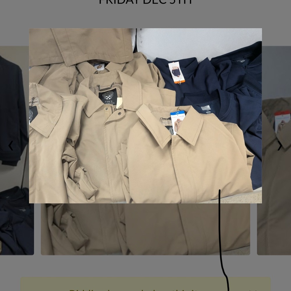 Bulk men’s clothes 13 brand new items for all 400